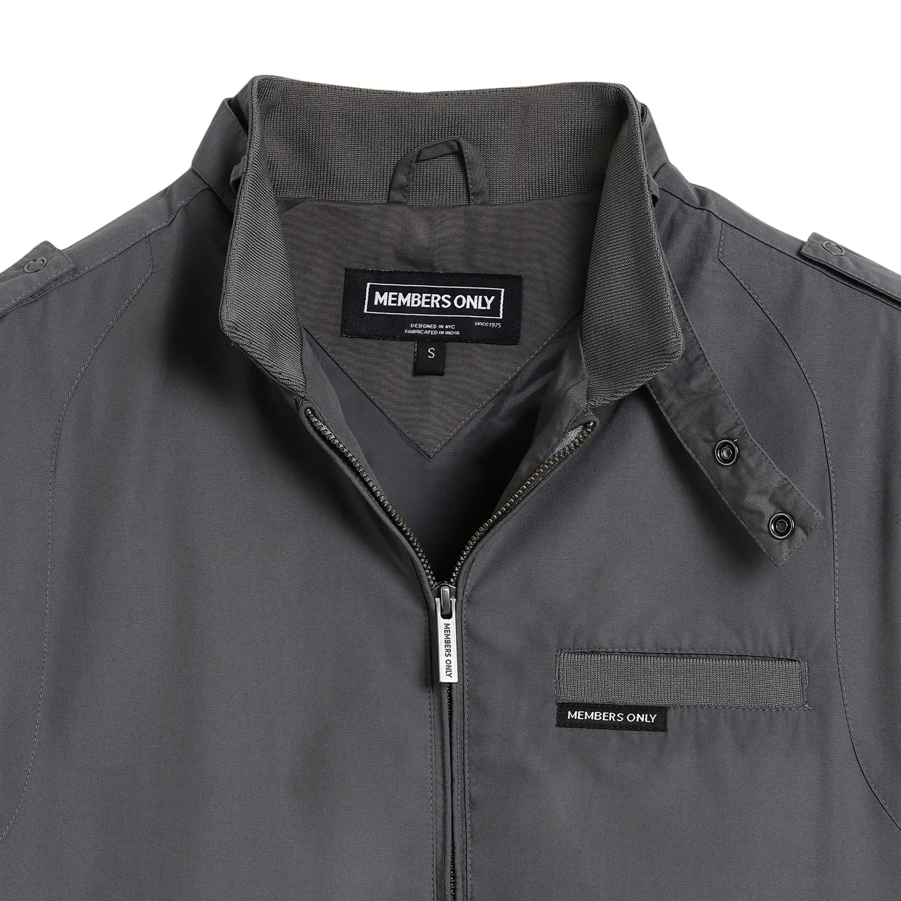 Women's Members Only® Classic Iconic Racer Jacket (Slim Fit)
