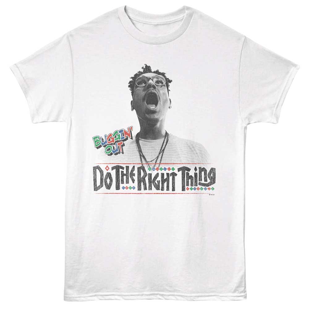 Do The Right Thing 1989 T-shirt featuring Buggin Out