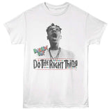 Do The Right Thing 1989 T-shirt featuring Buggin Out