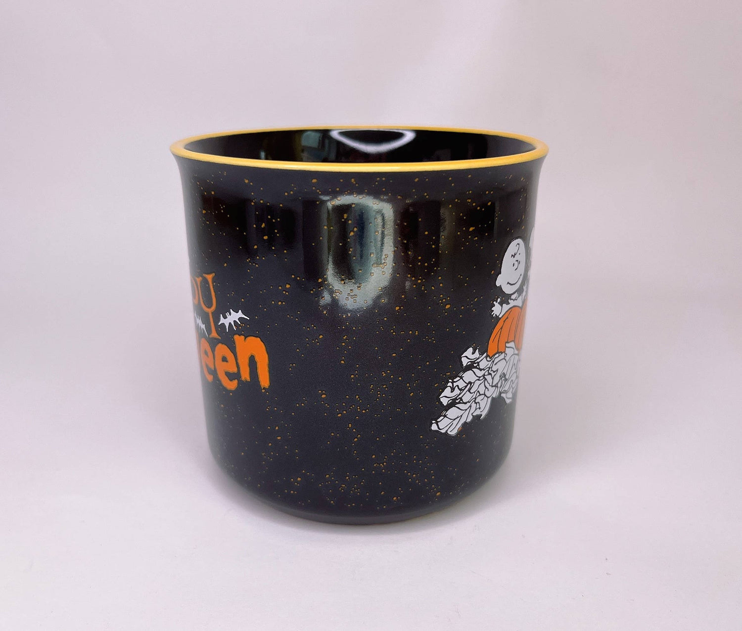 Peanuts Happy Halloween Pumpkin Patch 20z Ceramic Camper Mug