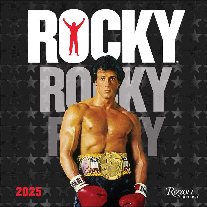 Rocky 2025 Wall Calendar by MGM