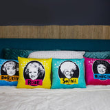 The Golden Girls 14-Inch Character Throw Pillows | Set of 4
