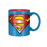 Superman Logo Icon Embossed Foil 20oz Ceramic