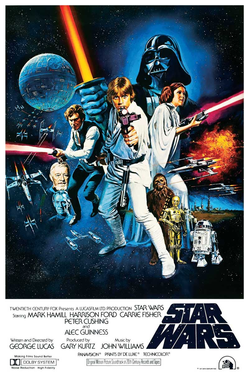 Star Wars: Episode IV - A New Hope Original Movie Poster