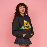 Peanuts Snoopy Pumpkin embroidered hoodie