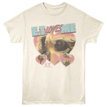 Officially licensed E.T. the Extra-Terrestrial E.T. Loves Me heart collage t-shirt