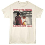 Officially licensed E.T. the Extra-Terrestrial 1982 t-shirt featuring Elliott and E.T. film still design
