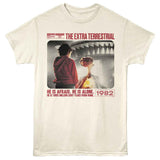 Officially licensed E.T. the Extra-Terrestrial 1982 t-shirt featuring Elliott and E.T. film still design