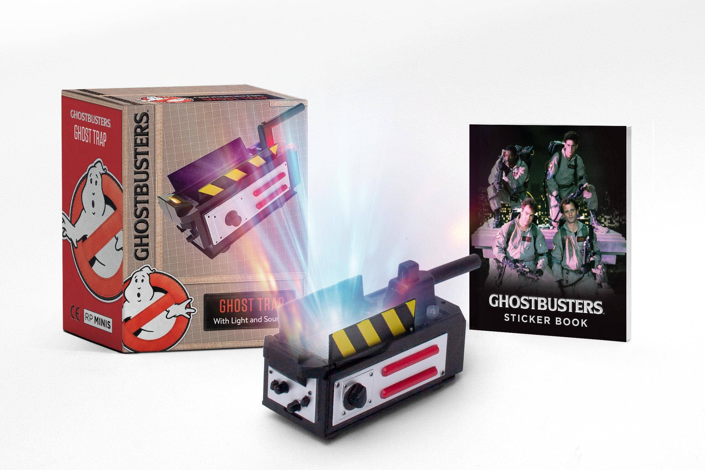 officially licensed Ghostbusters Ghost Trap light-up mini collectible