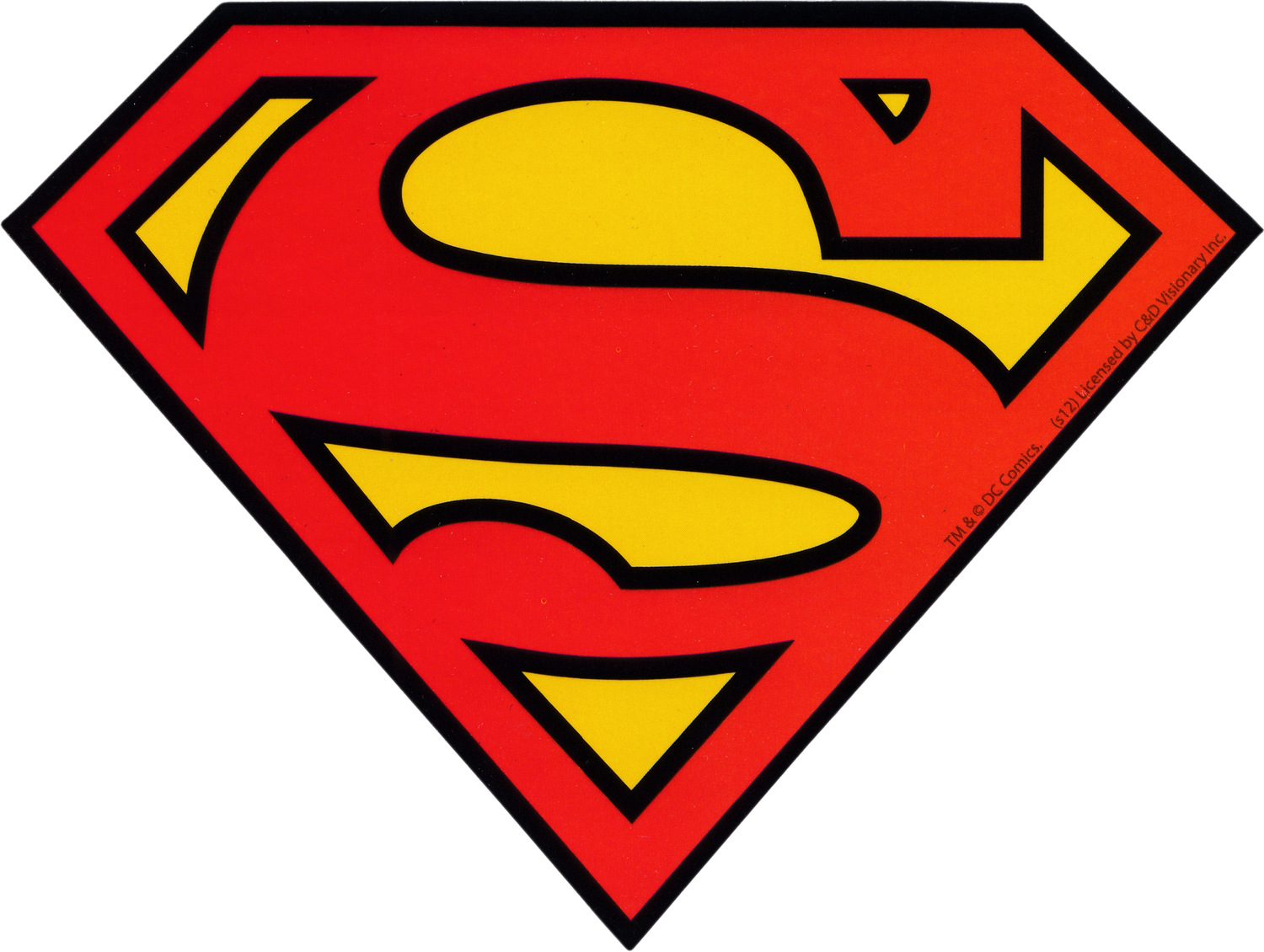 Superman - Classic Shield Logo Sticker