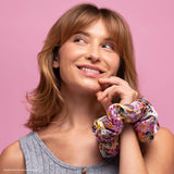 Lisa Frank x Kitsch Pillow Scrunchies® in Satin