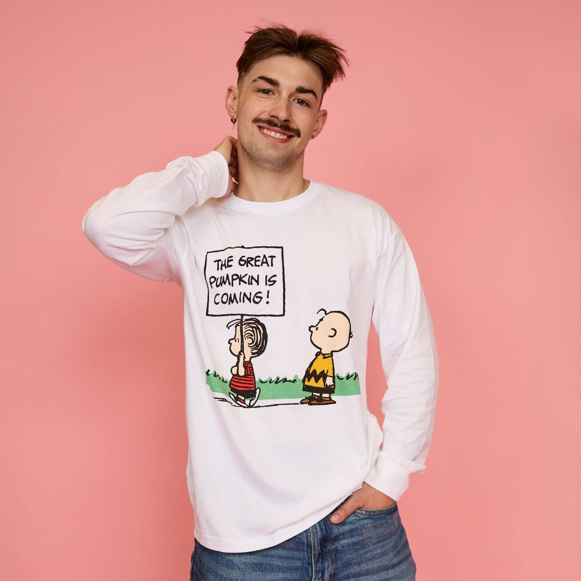 Peanuts The Great Pumpkin Charlie Brown long sleeve t-shirt