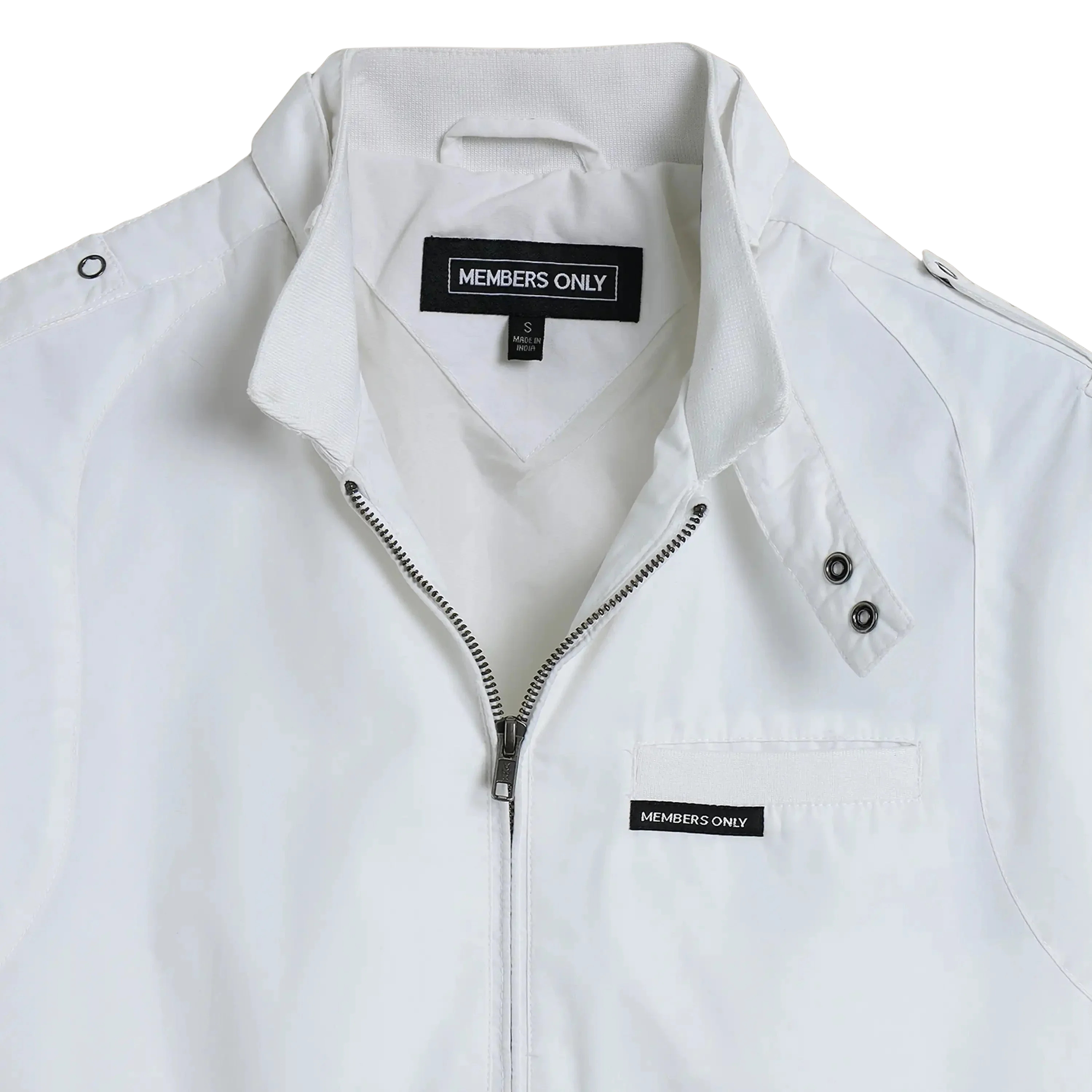 Women's Members Only® Classic Iconic Racer Jacket (Slim Fit)