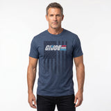G.I. Joe Distressed American Flag Logo Graphic T-Shirt