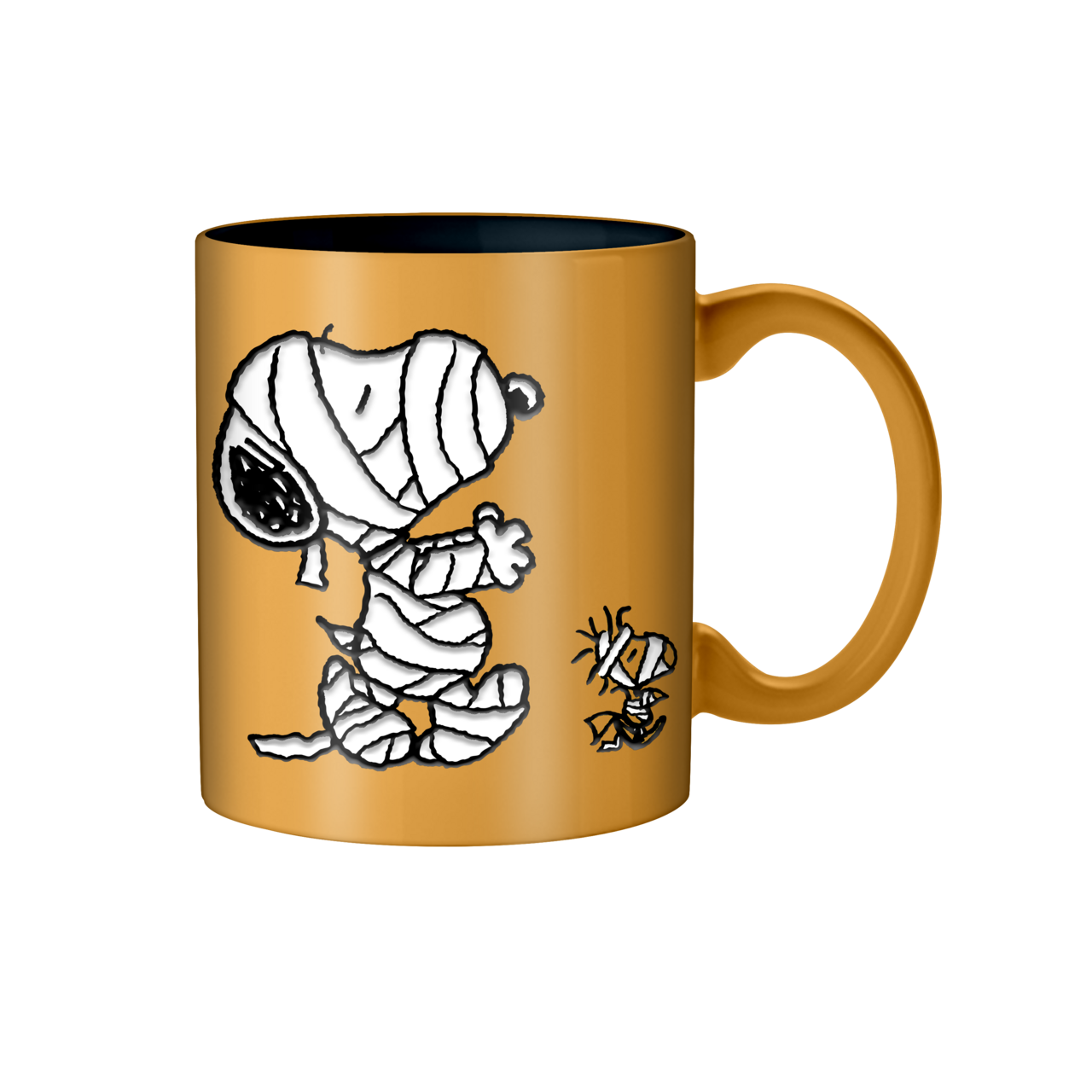 Peanuts Snoopy Woodstock Mummy 20oz Ceramic Mug