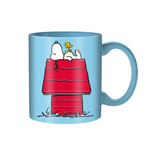 Peanuts Snoopy Woodstock Dog House Mug