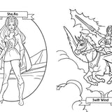 Masters of the Universe: Retro Power! Coloring Book by Mattel