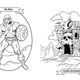 Masters of the Universe: Retro Power! Coloring Book by Mattel