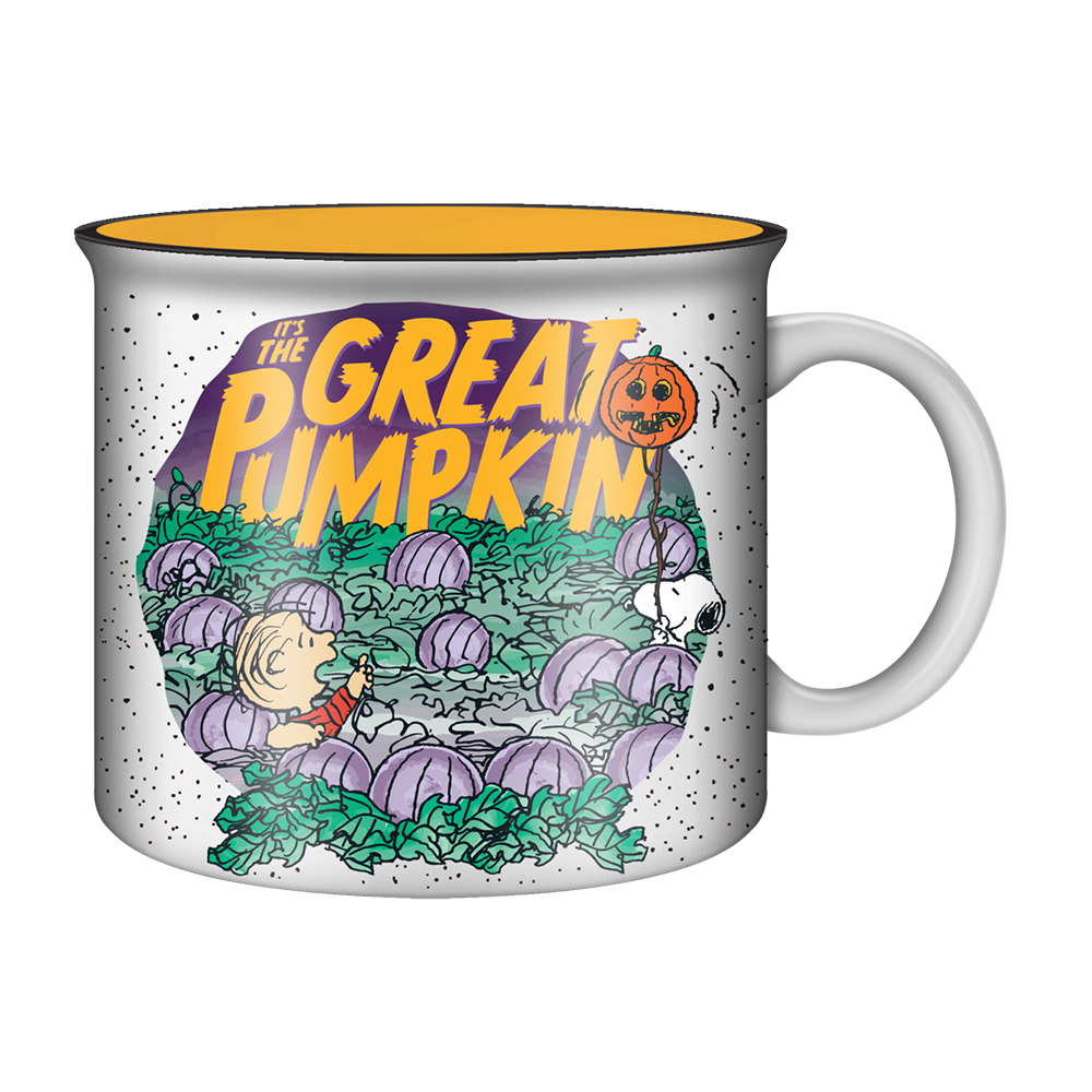Peanuts The Great Pumpkin 20oz Ceramic Camper Mug