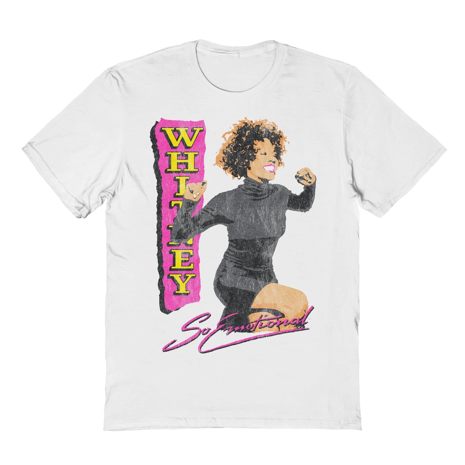 Whitney Houston So Emotional Contrast T-Shirt