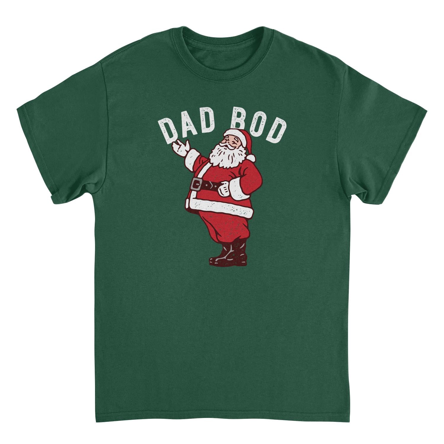 Dad Bod Santa Retro Christmas Shirt