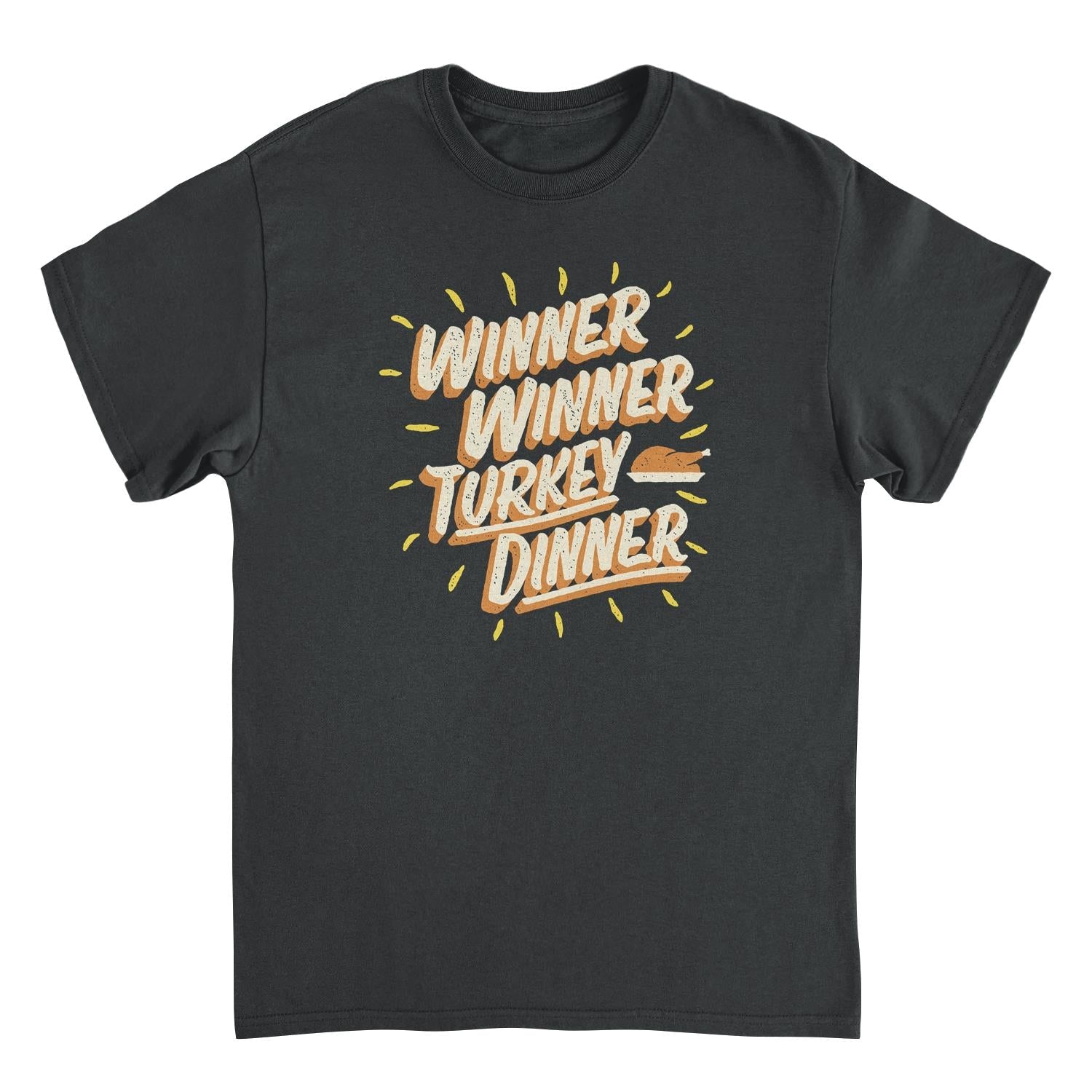 Winner Winner Turkey Dinner Retro Thanksgiving Shirt