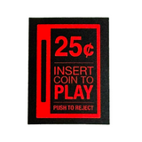 Insert Coin Sticker