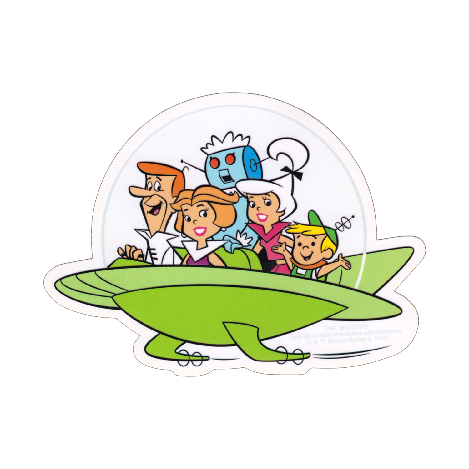 The Jetsons - Spaceship Sticker