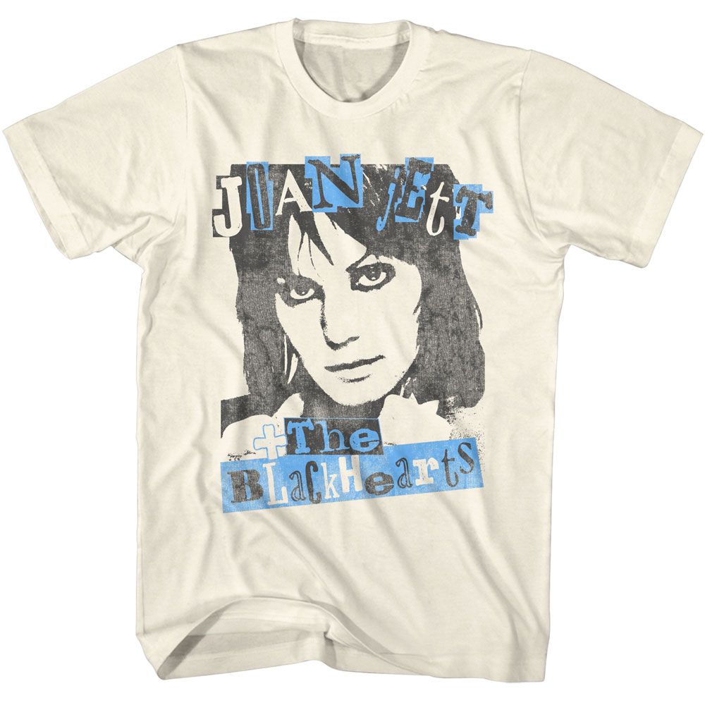 Officially licensed Joan Jett and the Blackhearts classic portrait T-shirt