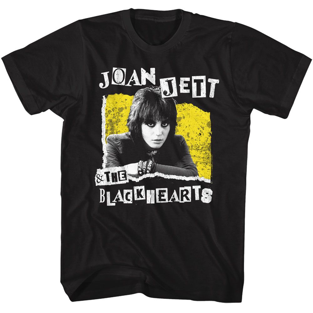Officially licensed Joan Jett and the Blackhearts portrait graphic T-Shirt