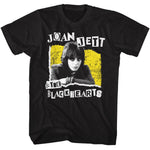 Officially licensed Joan Jett and the Blackhearts portrait graphic T-Shirt