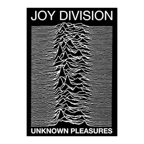 JOY DIVISION UNKNOWN PLEASURES ポスター Joy Division Unknown Pleasure Album Cover Poster 24X36 – Rerun the 80s