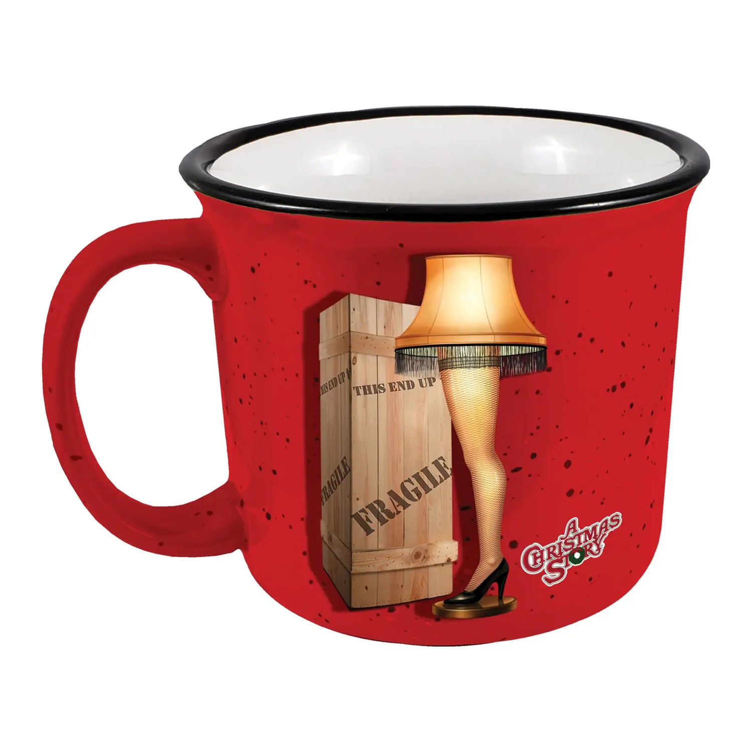 A Christmas Story Leg Lamp Camper Mug