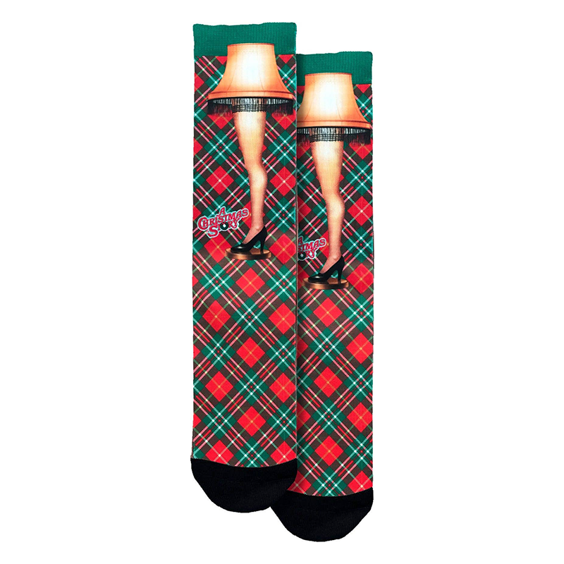 A Christmas Story Leg Lamp Socks