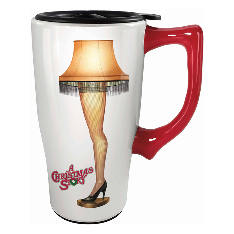 A Christmas Story Leg Lamp Travel Mug