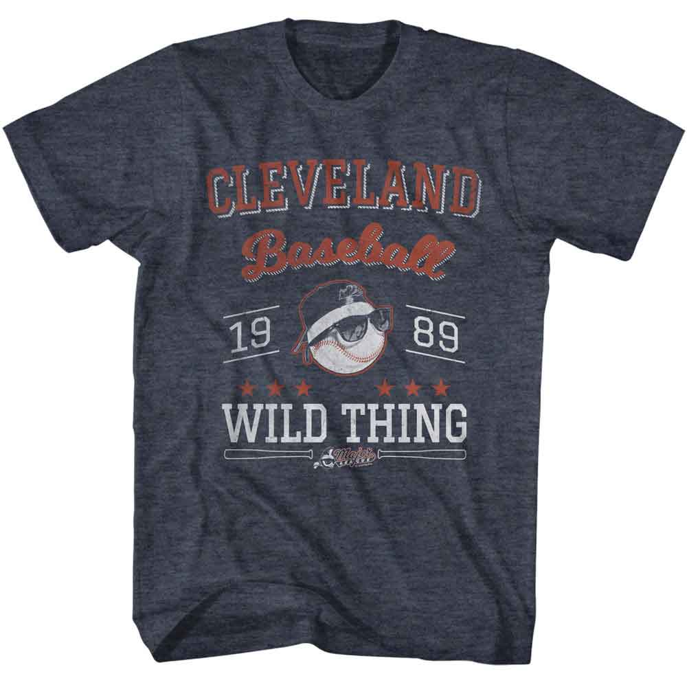 Major League Cleveland Baseball 1989 Wild Thing T-shirt with vintage distressed design