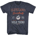 Major League Cleveland Baseball 1989 Wild Thing T-shirt with vintage distressed design