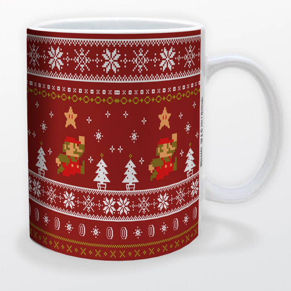 Super Mario Holiday Mug