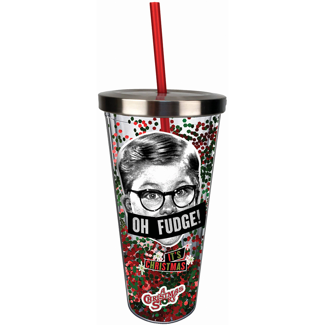 A Christmas Story Oh Fudge Glitter Cup