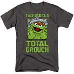 Oscar the Grouch This Dad Is a Total Grouch T-shirt featuring Sesame Street character artwork