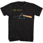 Officially licensed Pink Floyd Dark Side of the Moon prism black T-shirt
