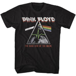 Officially licensed Pink Floyd Dark Side of the Moon pulse triangle graphic T-shirt