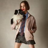 Members Only Women's Satin Bomber Jacket