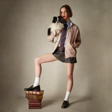 Members Only Women's Satin Bomber Jacket
