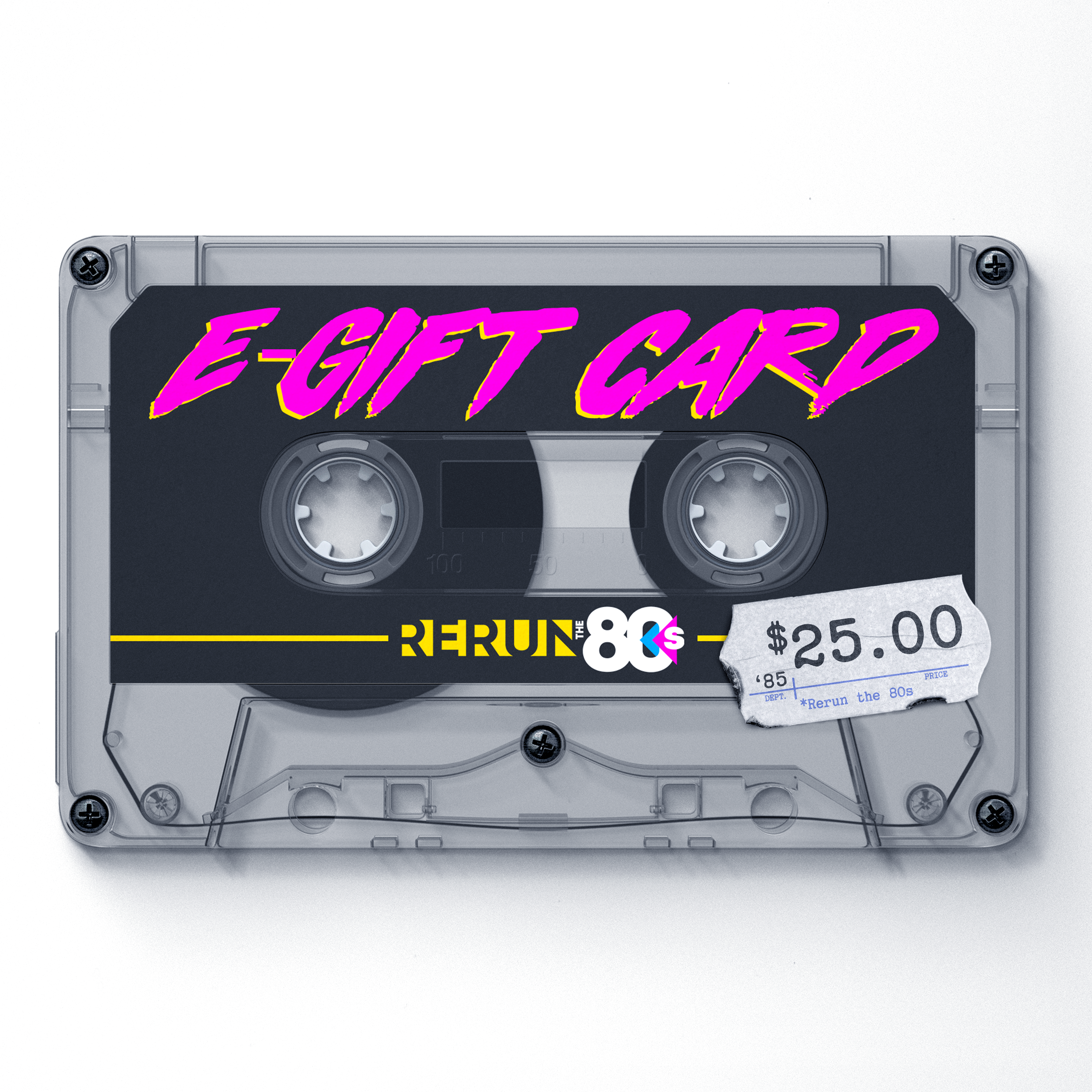 Rerun The 80s E-Gift Card