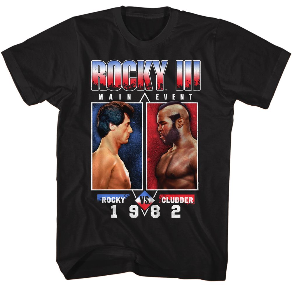 Rocky III Main Event Rocky vs Clubber Lang T-Shirt product image