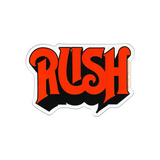 Rush Red and Black Logo Sticker