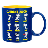 Peanuts Snoopy Moods 20oz Ceramic Mug