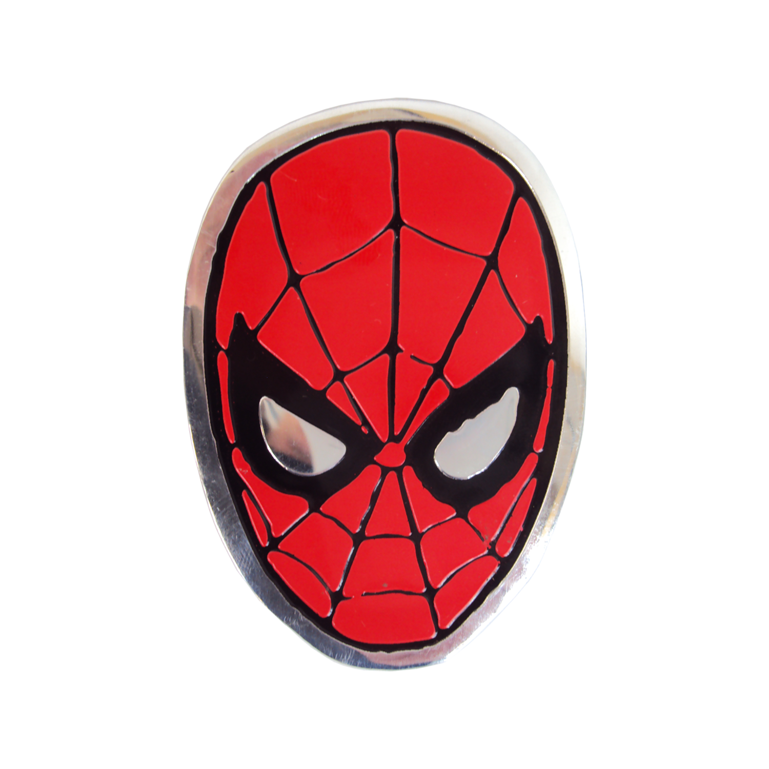 Spider-Man - Medium Metal Emblem Face Sticker