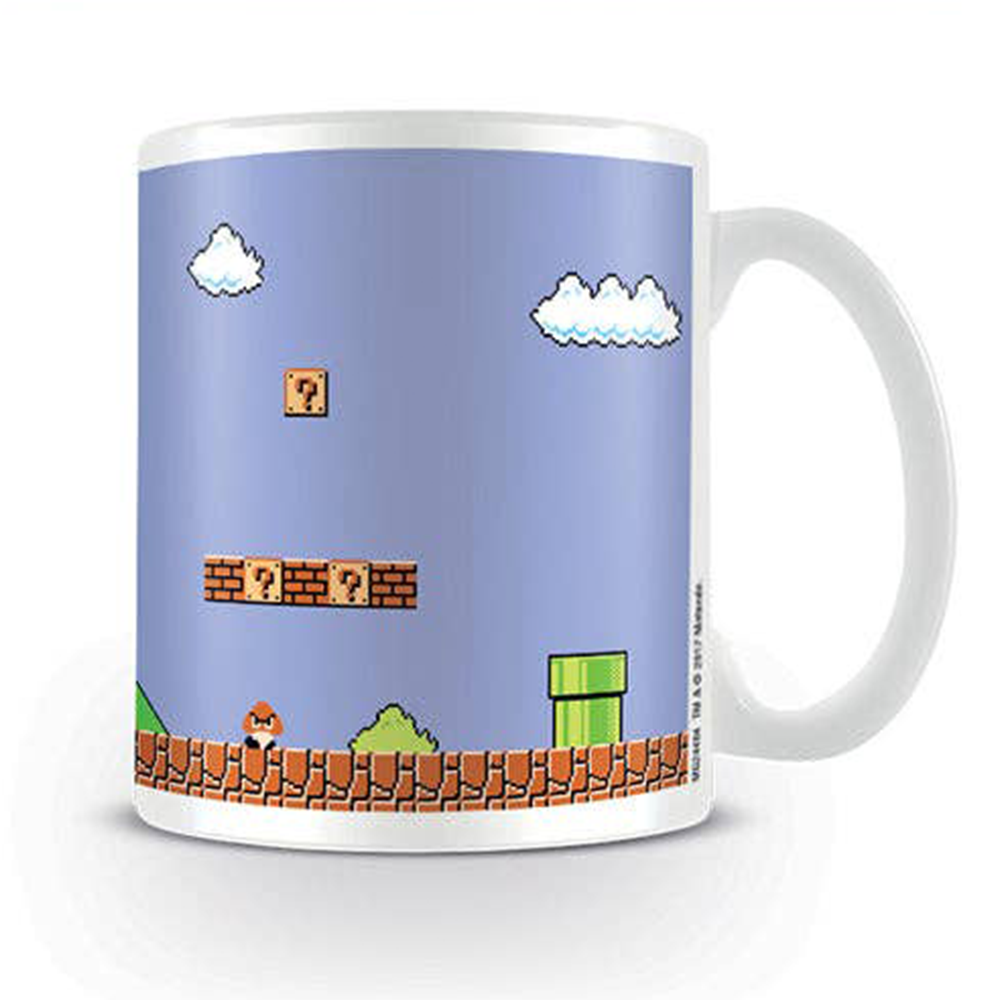 Super Mario Title Screen Mug